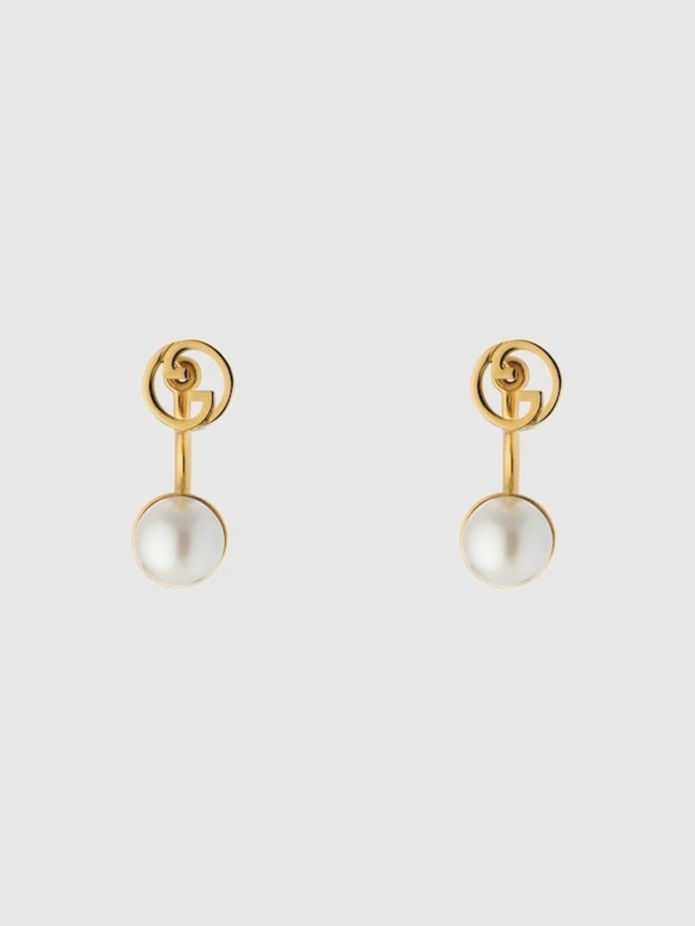 BNWT GUCCI BLONDIE RESIN PEARL EARRINGS